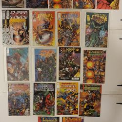 Image Comics Cyberforce, Stryke Force And More Comic Book Lot Of 20 Books 