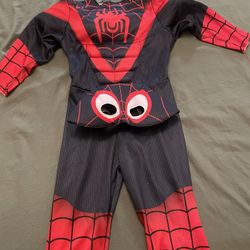 Miles Morales Costume-Spider man. 