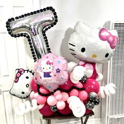 Hello Kitty Balloon Arrangement