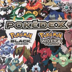 OFFICIAL UNOVA POKEDEX GUIDE VOLUME 2 POKEMON BLACK VERSION AND