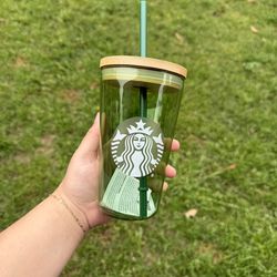 Starbucks Matcha Glass