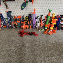 Huge Nerf Gun Lot