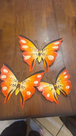 Metal butterfly’s