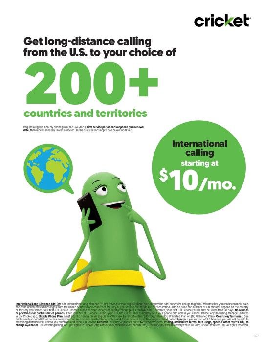 International Long Distance Calling