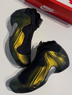 Air Flightposite "Metallic Gold" sneakers
