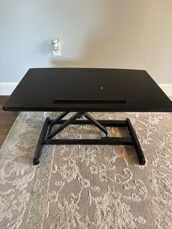 Small Adjustable Height Side Table – Laptop/Bedside