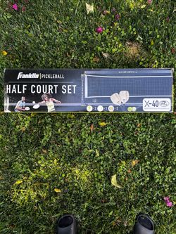Half-court Pickleball Set