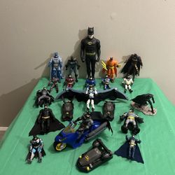 BATMAN LOTS ACTIONS FIGURES 