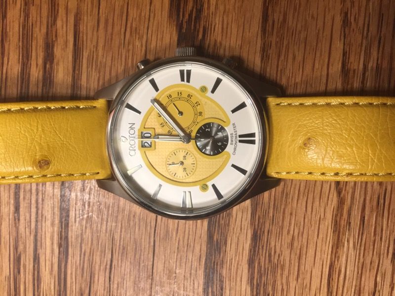 Croton Big Date Watch