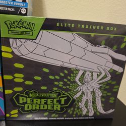 Pokémon perfect order ETB brand new