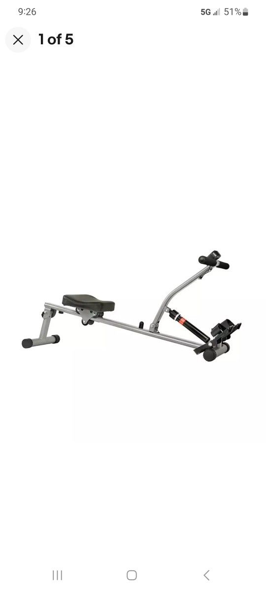 Sunny Health &Fitness Digital Monitor Rowing Machine