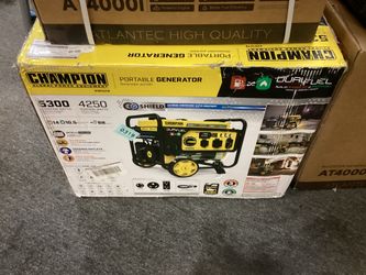 Champion Dual Fuel 5300 Watts Generator $550