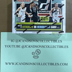 2025 Panini Donruss WNBA Basketball Mega Box Factory Sealed