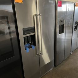 Kitchen Aid Stainless Steel Side By Side Refrigerator  6K 
