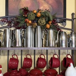 Jarras de aluminio y stainless Stell