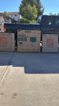 TV Storage Moving Boxes