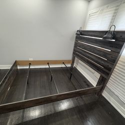 Bedroom Dresser and Bed Frame