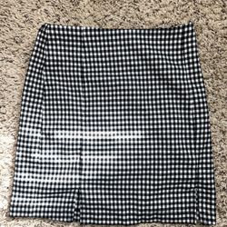 xsmall CUTE PLAID MINI SKIRT