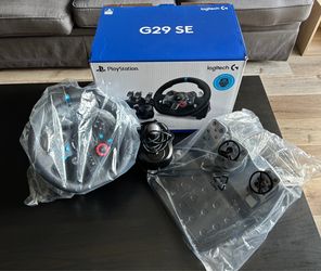 G29 SE Logitech PlayStation Racing Wheel Shifter & Pedals