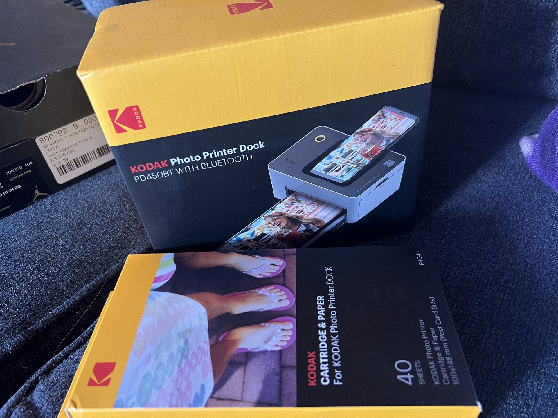 Kodak Printer Dock & Cartridge & Paper