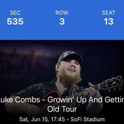 Luke Combs 6/15 @SoFi Stadium
