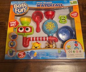 Vokodo Bath Fun Water Spraying Waterfall Toy Set – Brand New in Box Make bath time the best part of the day with this interactive Vokodo Water Sprayin