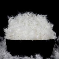 MOOX Down Feathers Pillow Stuffing Filling for DIY Projects Premium #2271J UP2