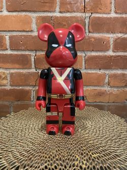Deadpool BearBrick Anime Figure 11” Inches 400% | Pop Art