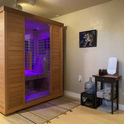High End Infrared 3 person sauna