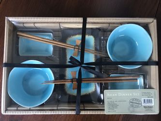 Asian Dinner Set & Bowl