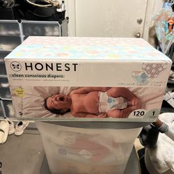 Diapers For Newborn Honest (120)