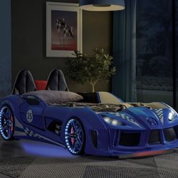 Brand New Twin Race car Bed 
