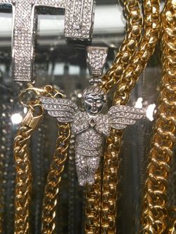 Angel stainless Steel charm orginal