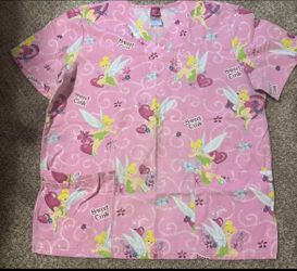 Tinker Bell “Sweet Tink” Scrub Top