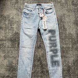 Purple Jeans Size 28
