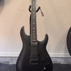🔥 Schecter C-1 HT S SLS Elite Evil Twin – Satin Black 🔥