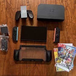 Nintendo Switch 2 Console With Games