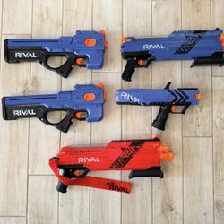 Nerf Rival Blaster Collection – Excellent Condition – Bundle Deal! 