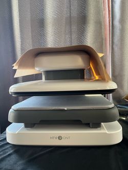 HTVRONT Auto Heat Press 2 - Adjustable Pressure Heat Press Machine 15X15