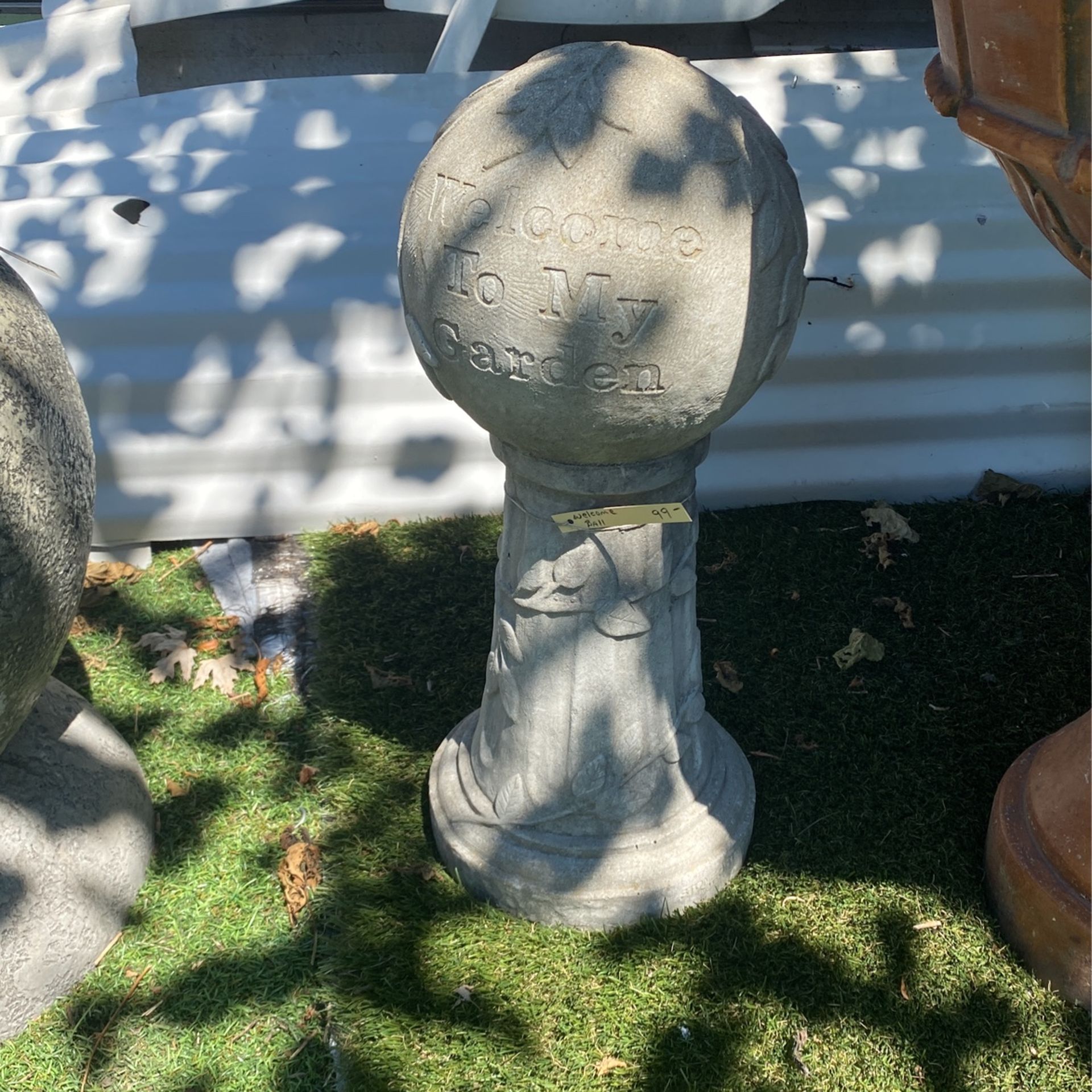 Welcome To My Garden Statue 