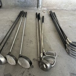 Golf Club Set - Nancy Lopez & Precision II Irons + Woods