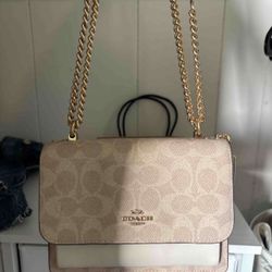 Coach Pink Shoulder Bag 