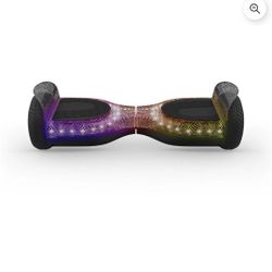 Jetson Lyra Black Led Hover Board With Bluetooth 