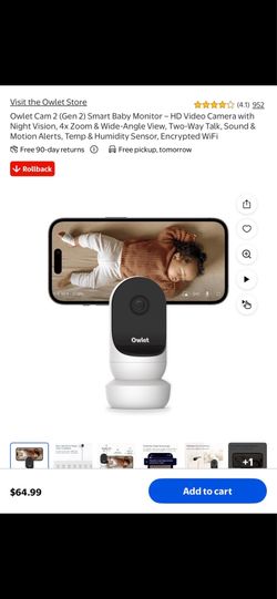 Owlet baby camera