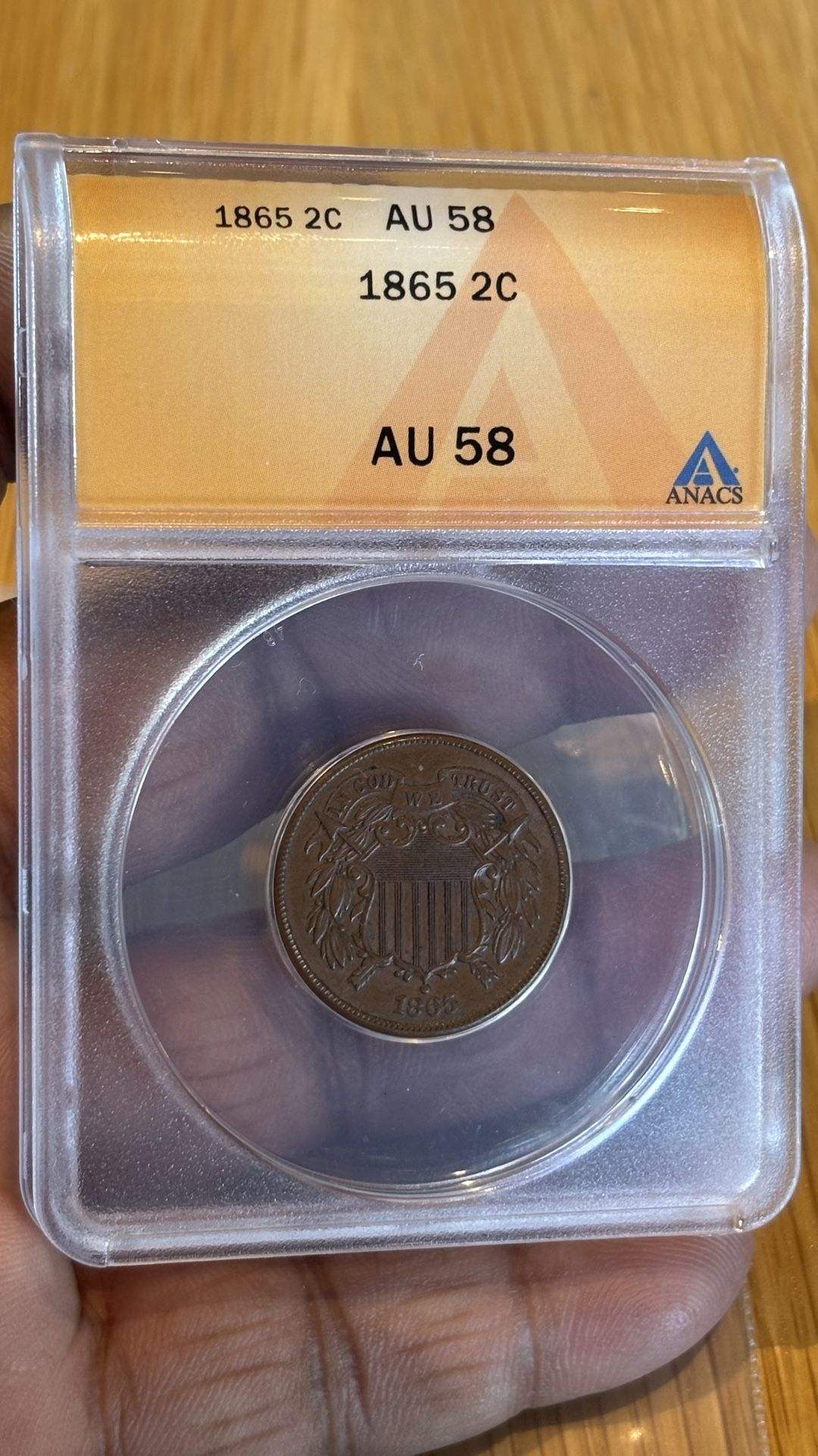 1865 2C AU 58
