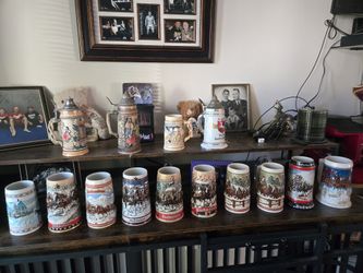 Vintage Steins Mugs Limited Edition