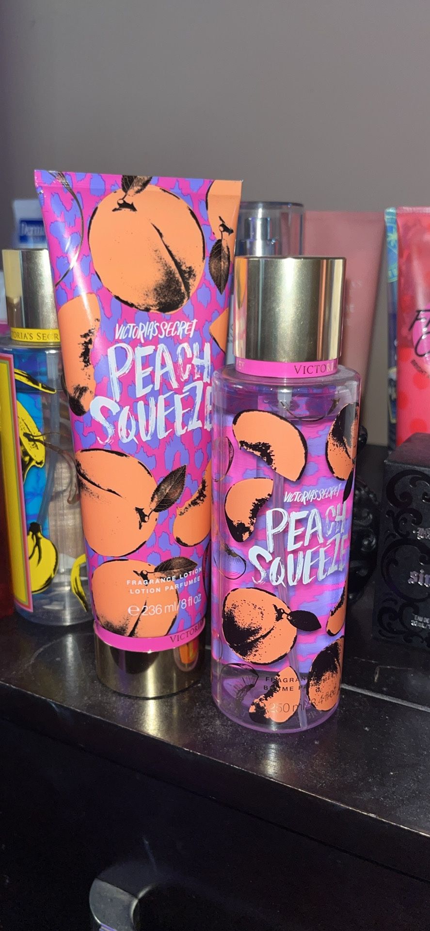 Victorias Secret Peach Squeeze Duo 