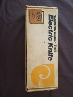 Hamilton Beach electric knife