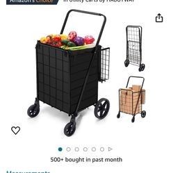 Habutway Folding Shopping Cart