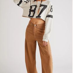 New Free People Old West Slouchy Jeans Size 31/32